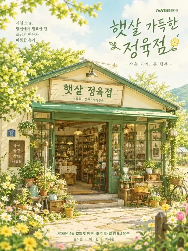 《春日杂货铺》短剧封面 - 黄果短剧官网治愈系治愈短剧